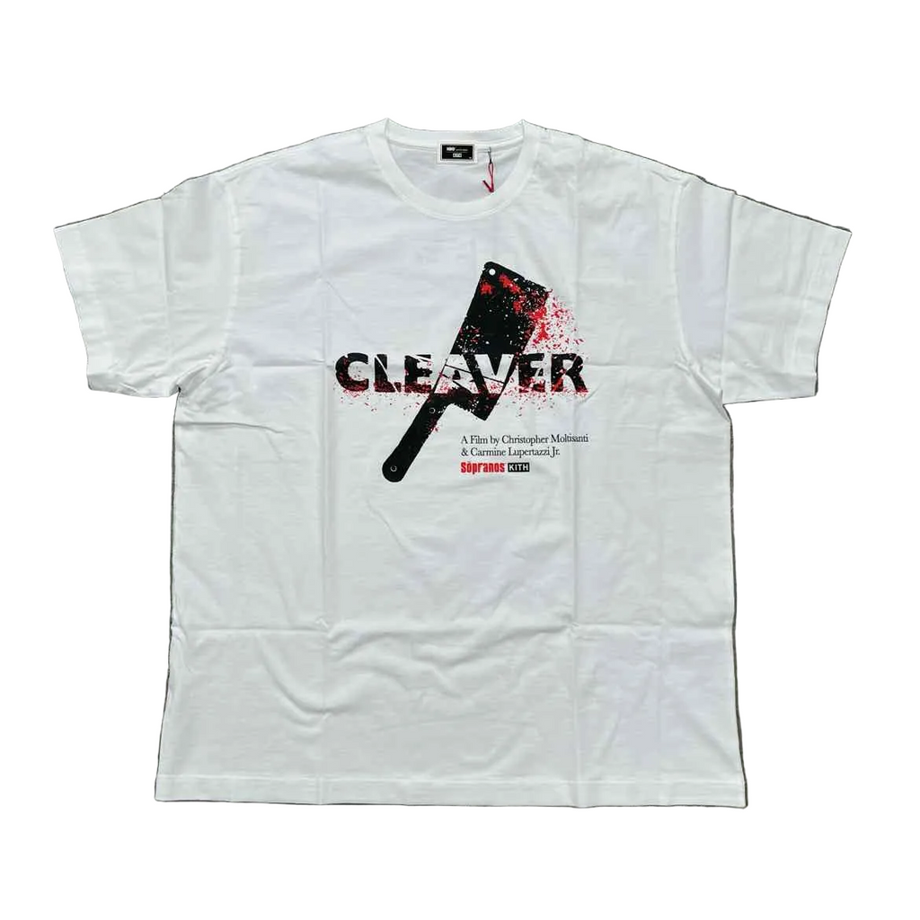 Kith T-Shirt "CLEAVER" White New Size XL