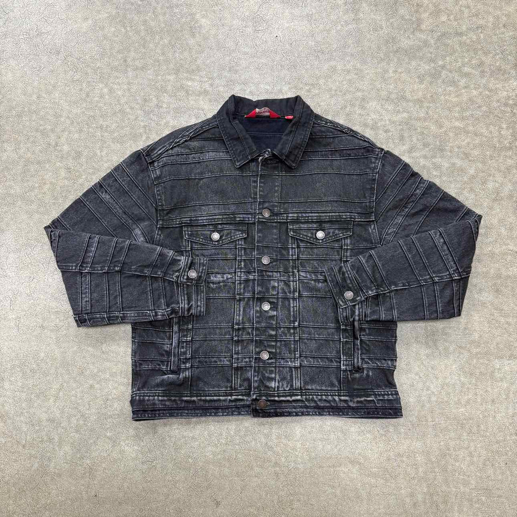 Supreme Jacket "LAYERED DENIM" Black New Size S