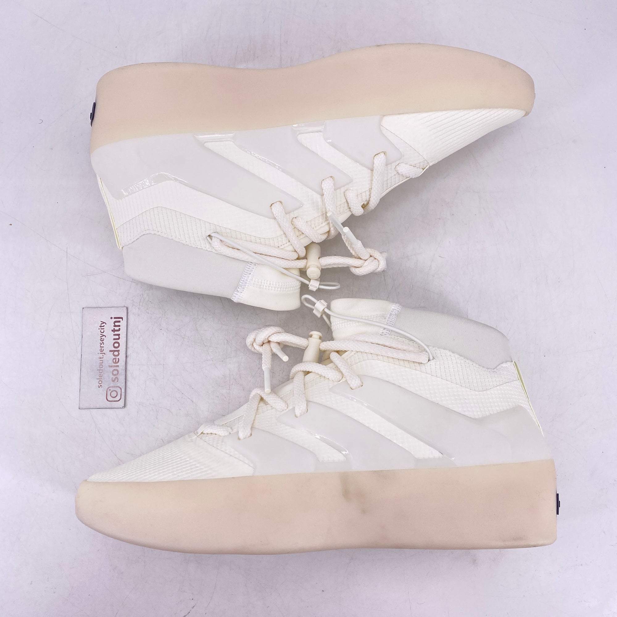 Adidas Fear of God Athletics &quot;Cream White&quot; 2023 Used Size 10