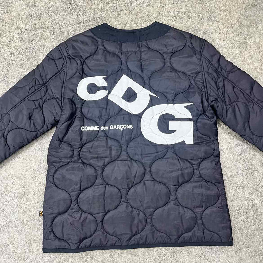Alpha Industries Vest "CDG" Black Used Size S