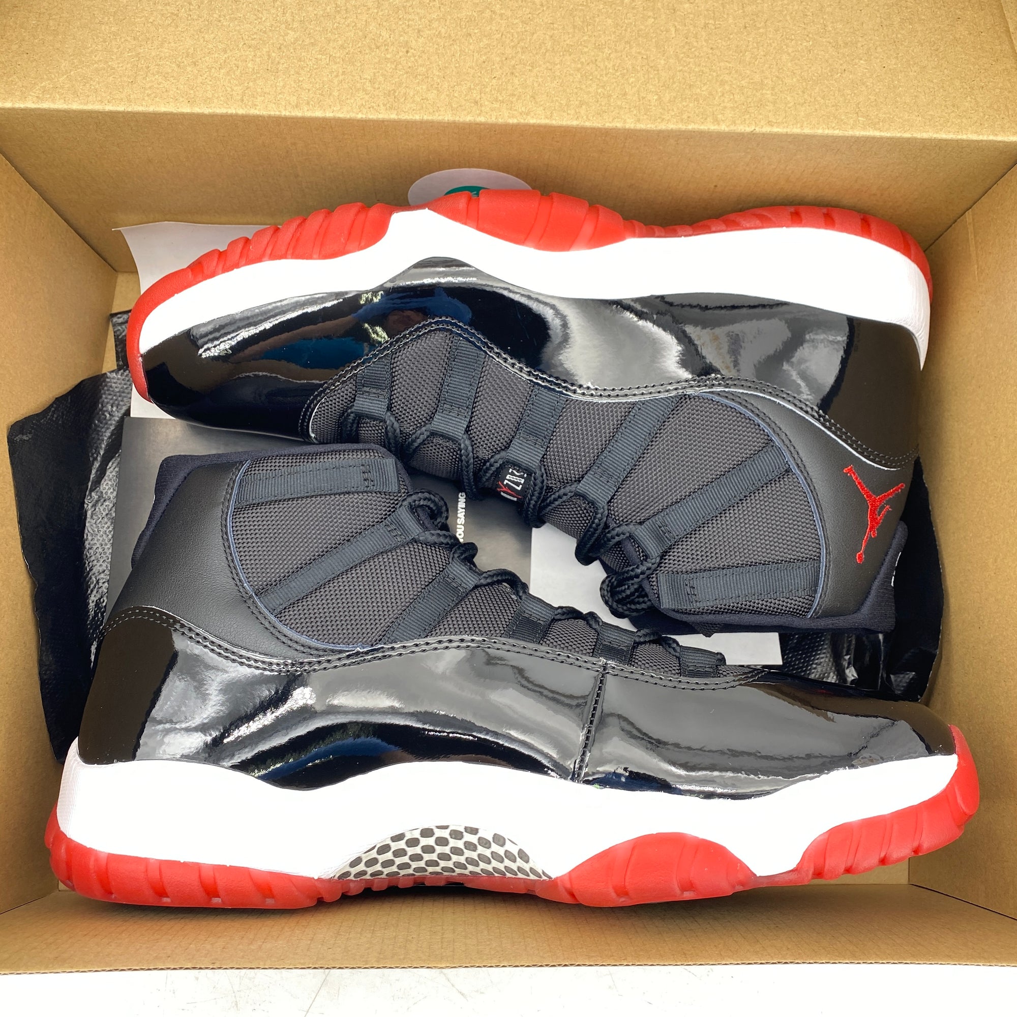 Air Jordan 11 Retro &quot;Bred&quot; 2019 New Size 12.5