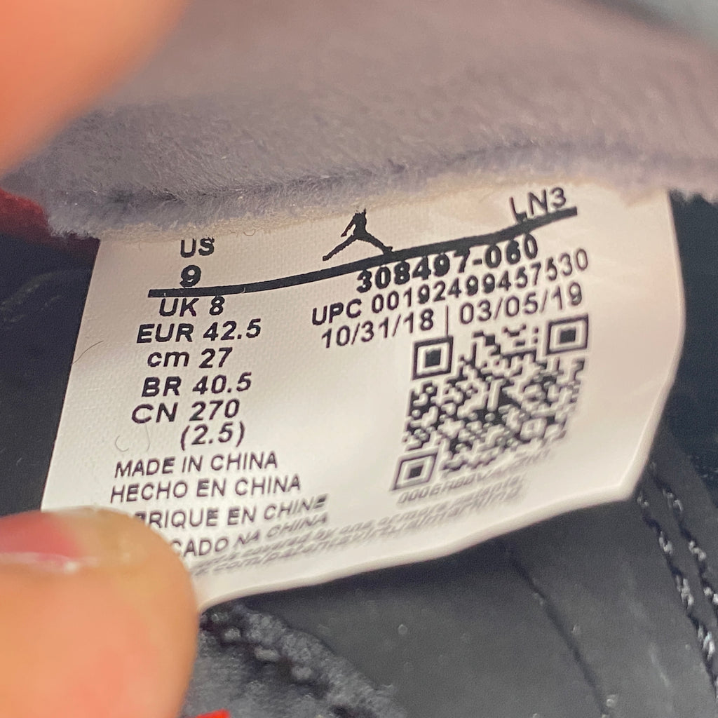 Air Jordan 4 Retro "Bred" 2019 New Size 9