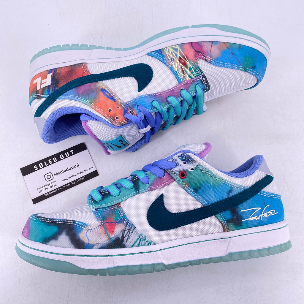 Nike SB Dunk Low "Futura Lab Bleached Aqua" 2024 New Size 10