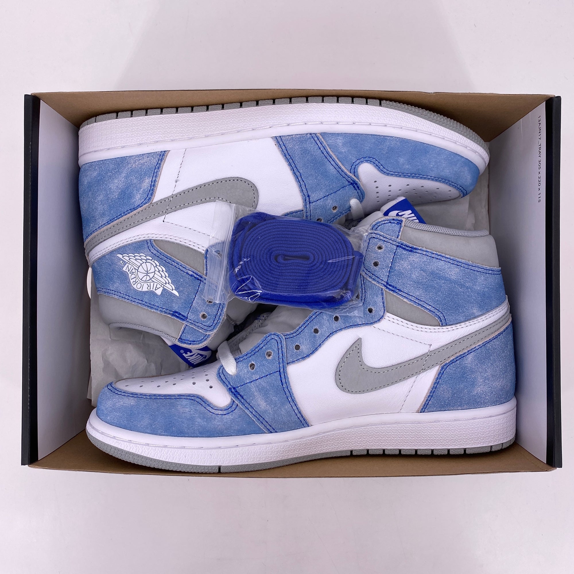 Air Jordan 1 Retro High OG &quot;Hyper Royal Sg&quot; 2021 New Size 9