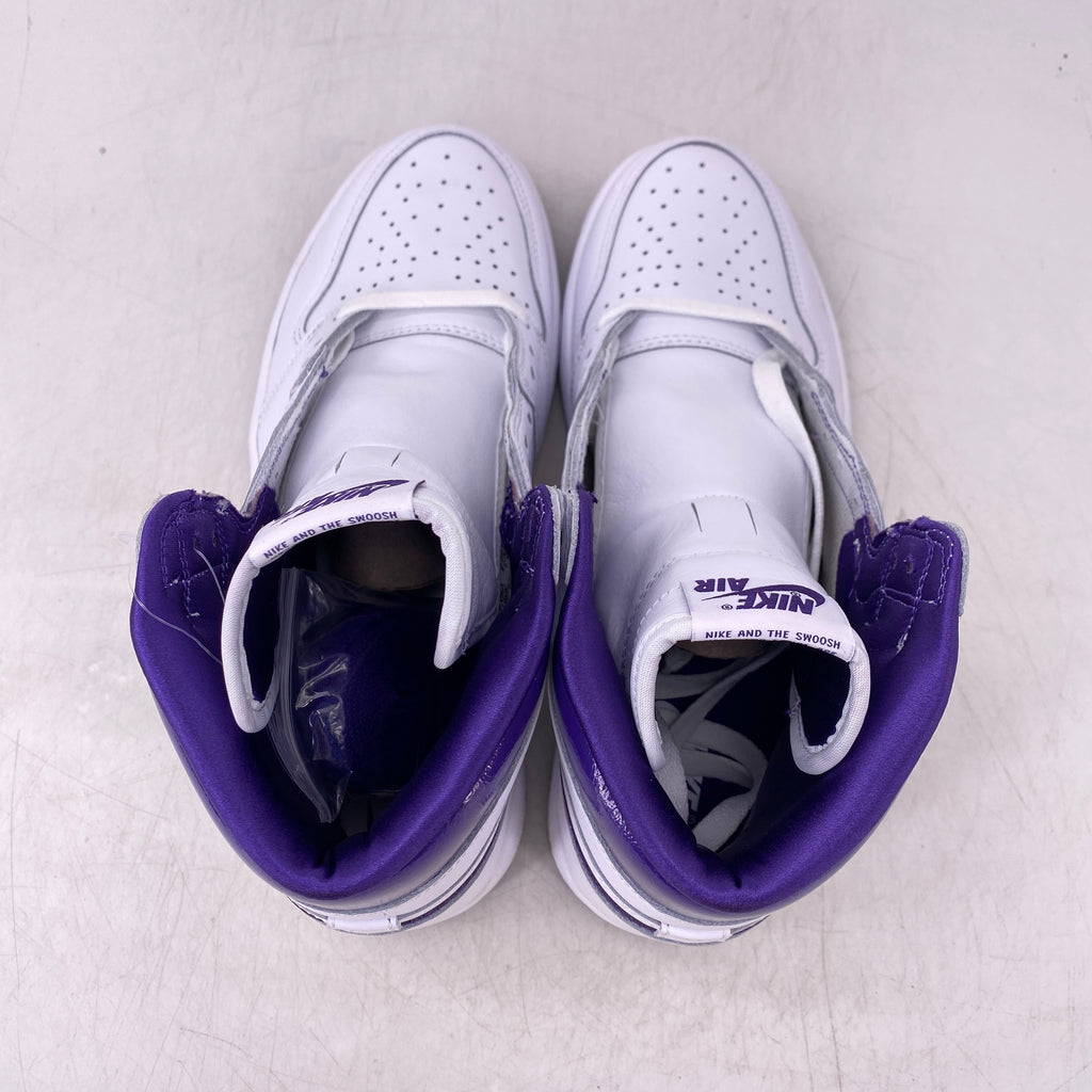 Air Jordan (W) 1 High "Court Purple" 2021 New Size 9.5W