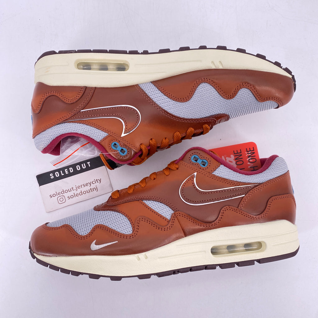 Nike Air Max 1 / Patta "Dark Russet" 2022 New Size 11.5