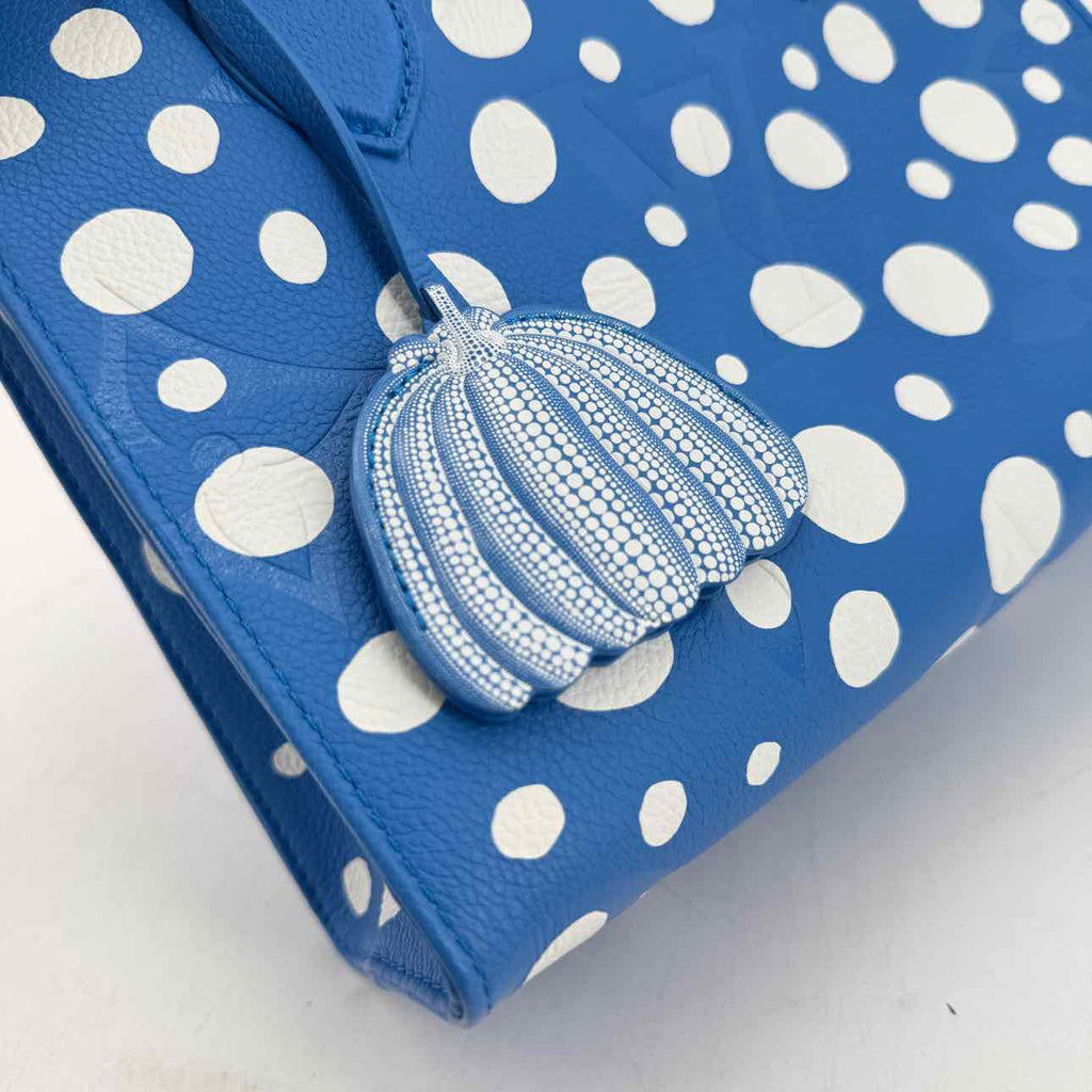 Louis Vuitton Backpack "ONTHEGO YAYOI KUSAMA" New Blue Size PM