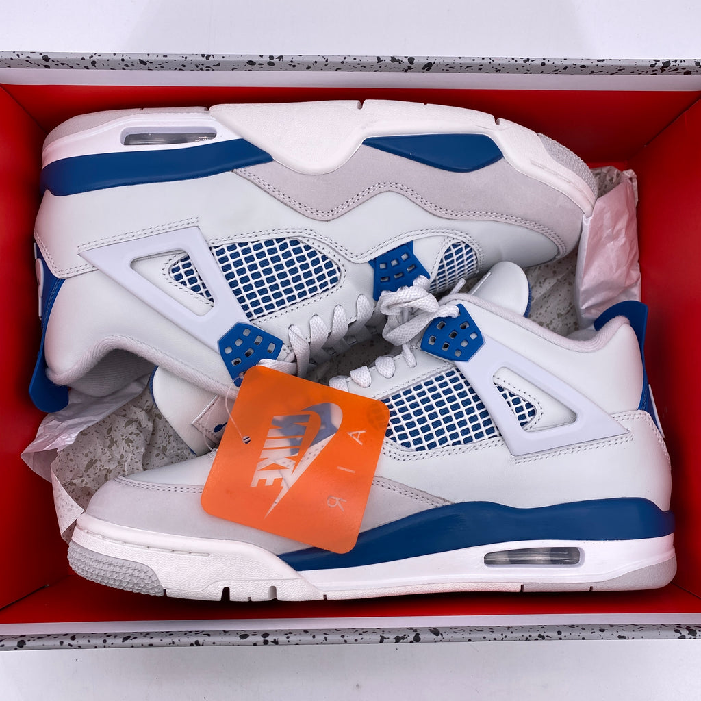 Air Jordan 4 Retro "Military Blue" 2024 New Size 8.5