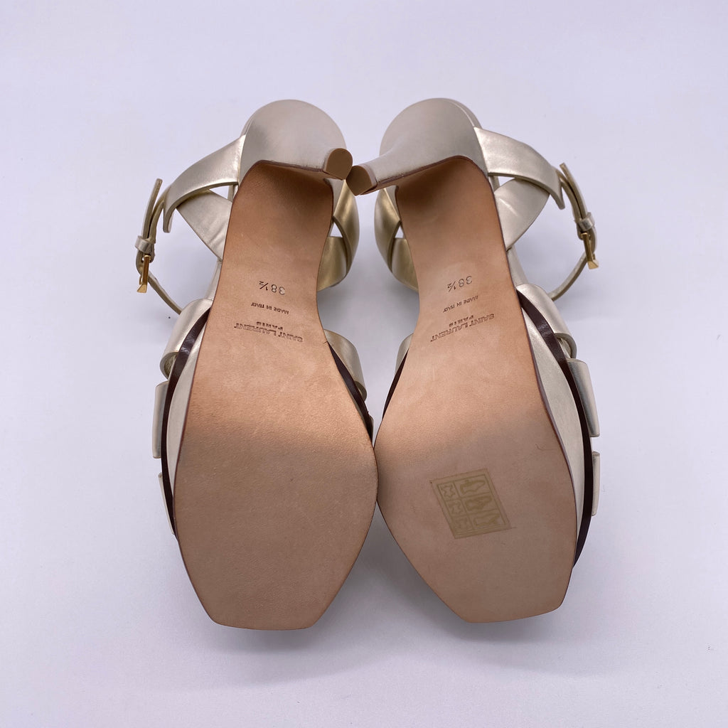 Saint Laurent Tribute "105 Ysl Heels"  New Size 38.5