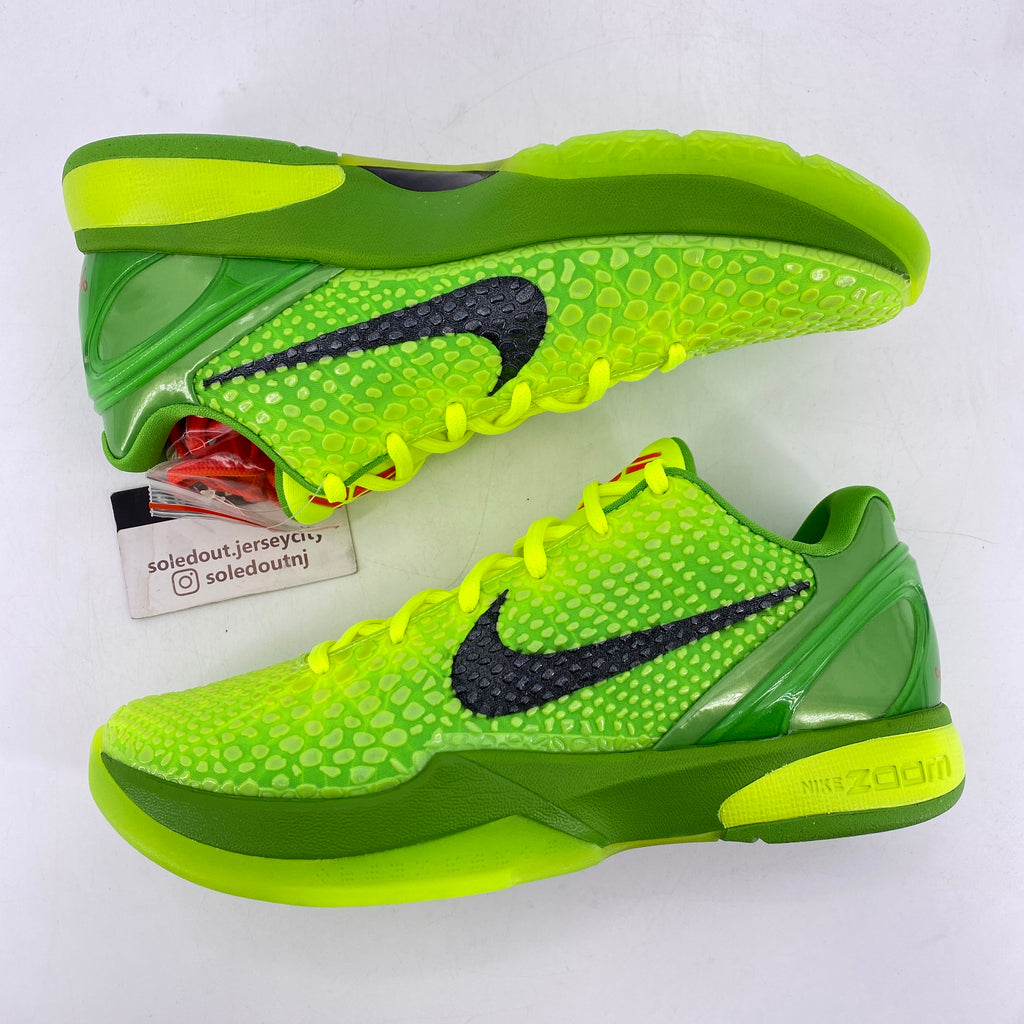 Nike Kobe 6 Protro "Grinch" 2020 New Size 10
