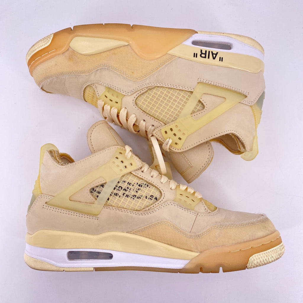 Air Jordan (W) 4 Retro "Ow Sail" 2020 Used Size 9.5W