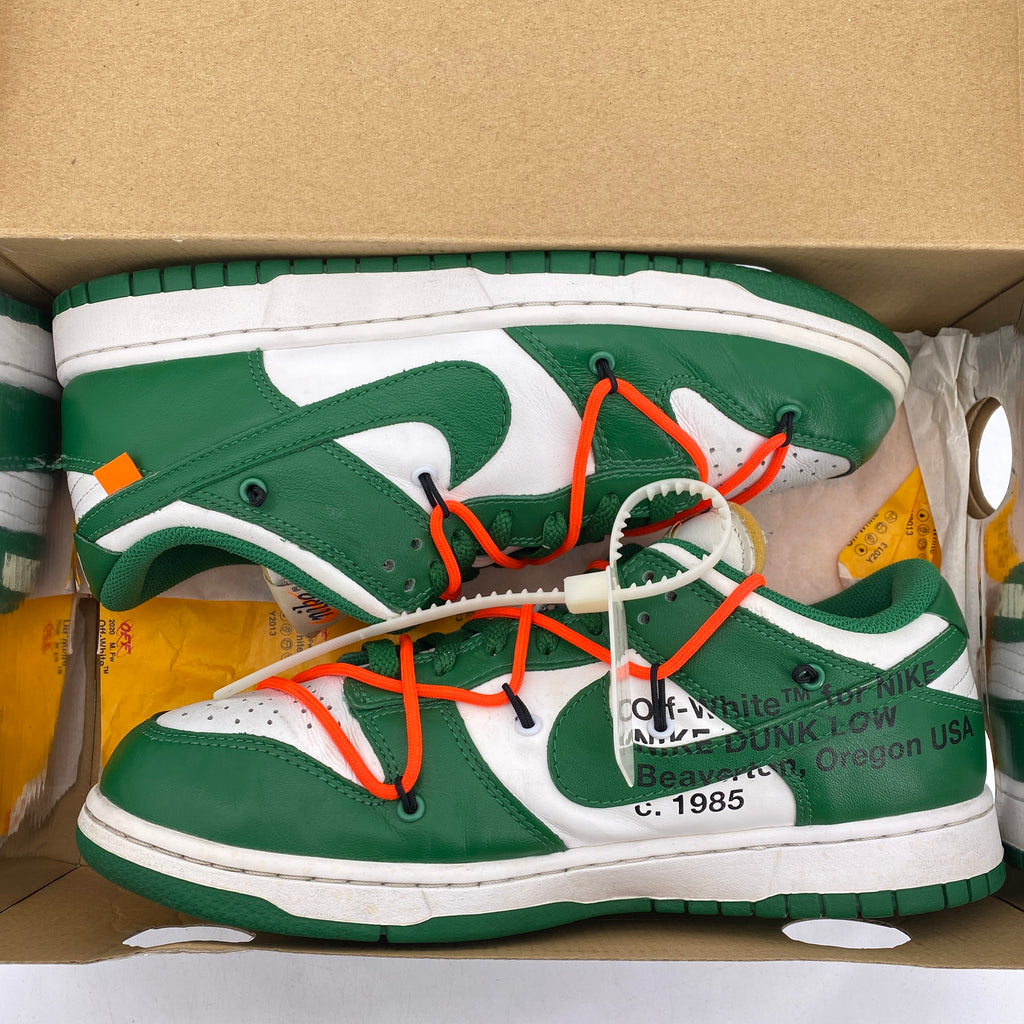 Nike Dunk Low LTHR "Ow Pine Green" 2019 Used Size 9