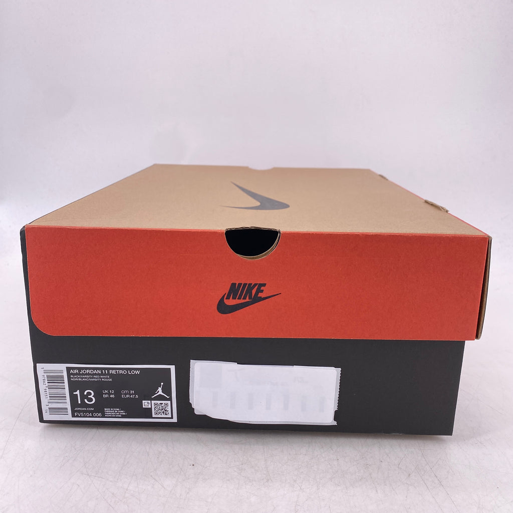 Air Jordan 11 Retro Low "Bred" 2025 New Size 13