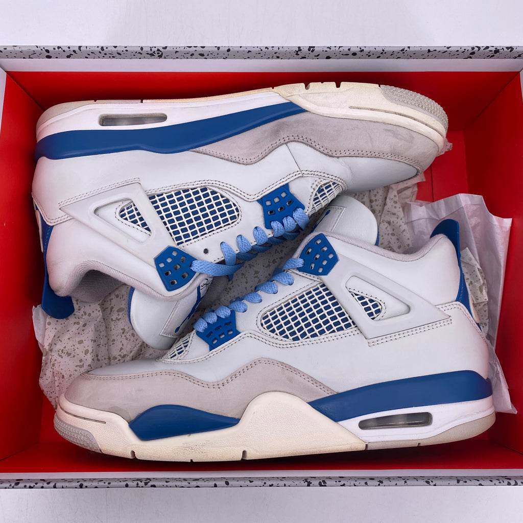 Air Jordan 4 Retro "Military Blue" 2024 Used Size 9.5