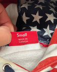 Supreme Hoodie "AMERICAN FLAG" Multi-Color Used Size S