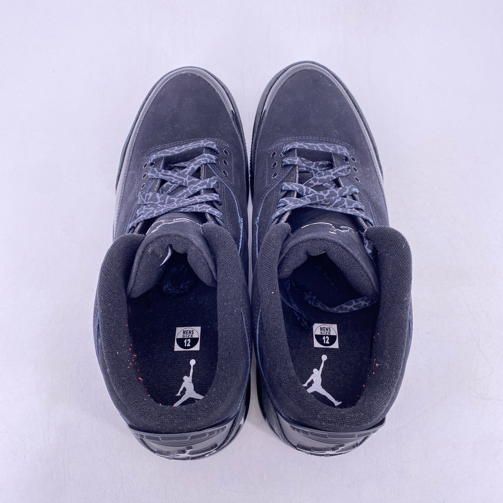 Air Jordan 3 Retro "Black Cat" 2025 Used Size 12