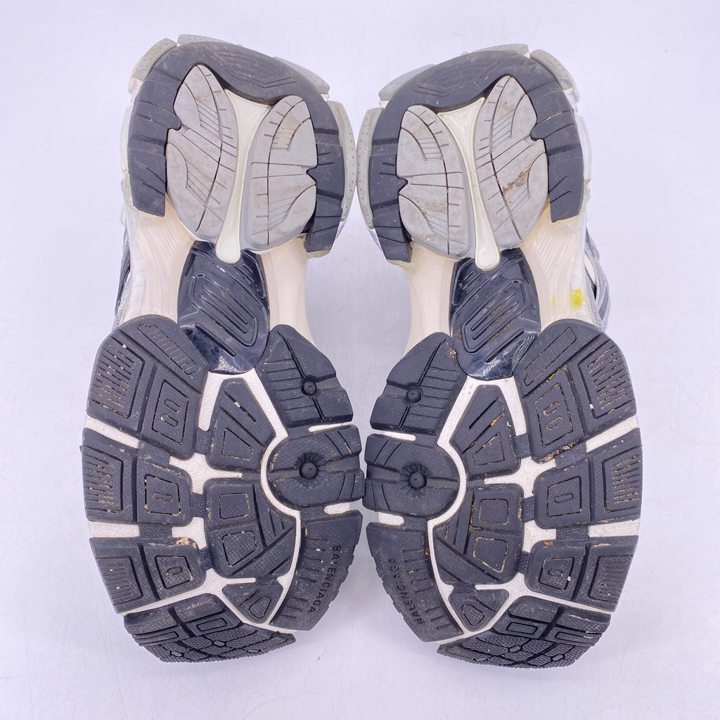 Balenciaga Runner "White Black"  Used Size 8