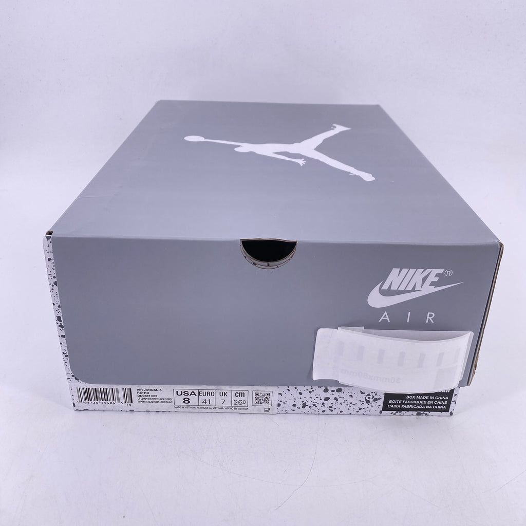 Air Jordan 5 Retro "Wolf Grey" 2026 New Size 8