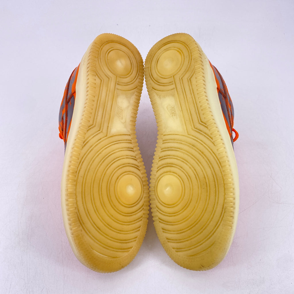 Nike Air Force 1 "Orange Skeleton" 2020 Used Size 8