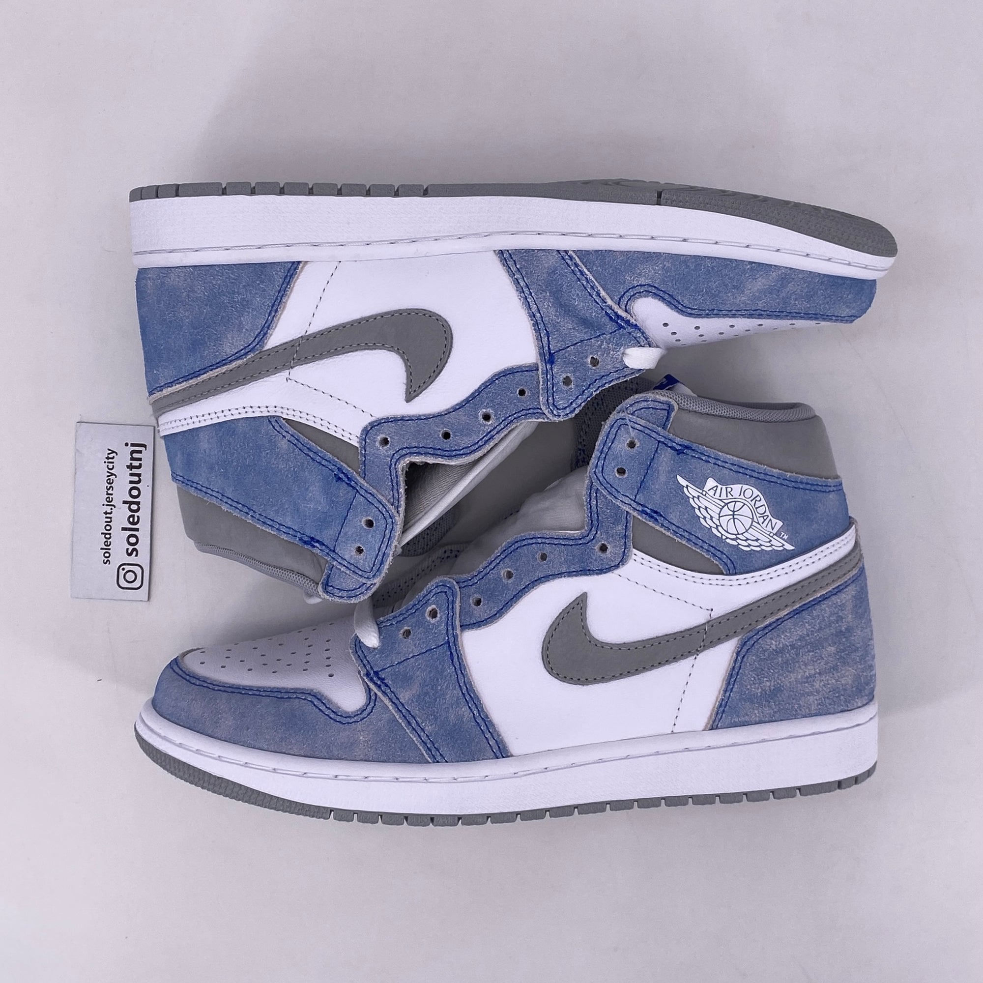 Air Jordan 1 Retro High OG &quot;Hyper Royal Sg&quot; 2021 New Size 9