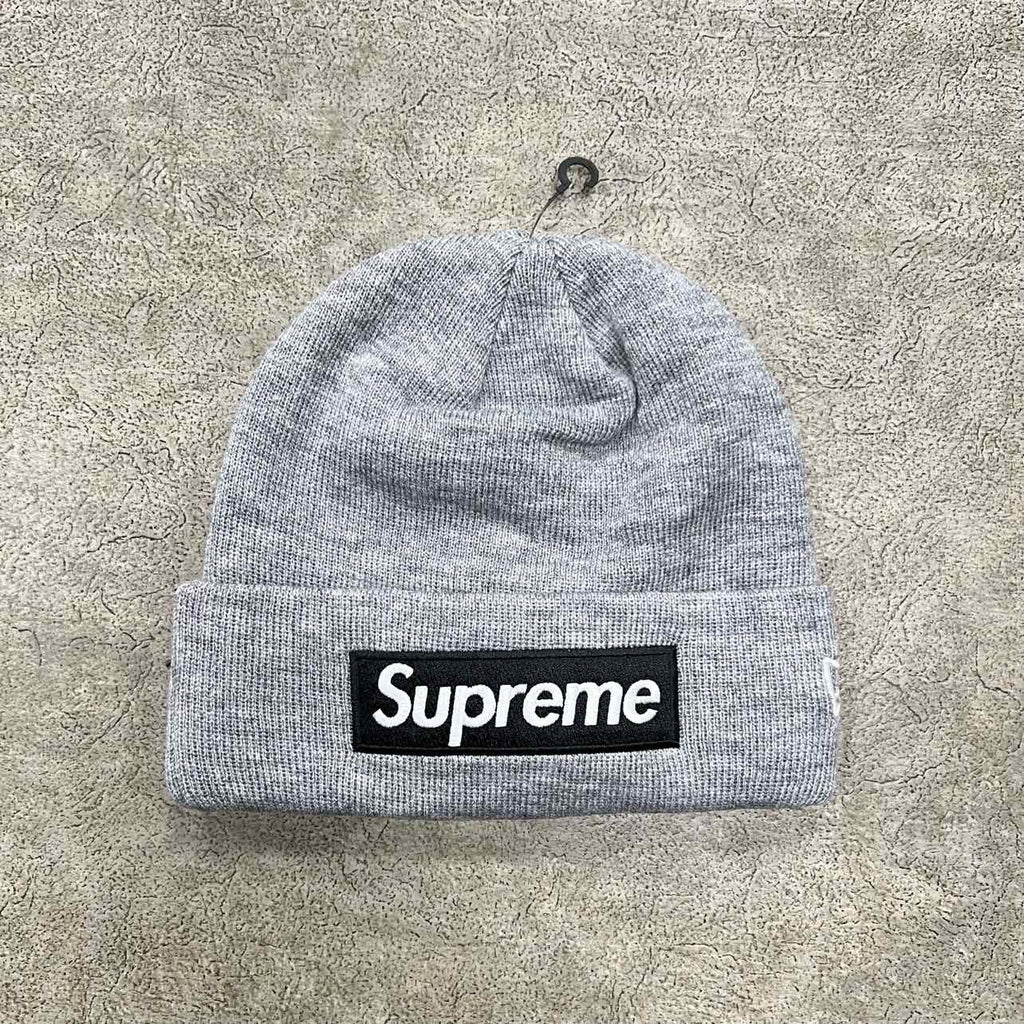 Supreme Beanie "BOX LOGO" New Grey Size OS