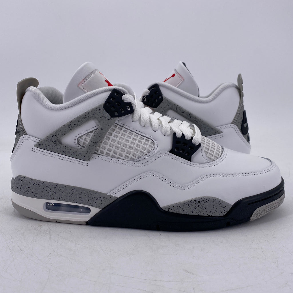 Air Jordan 4 Retro "White Cement" 2025 New Size 8