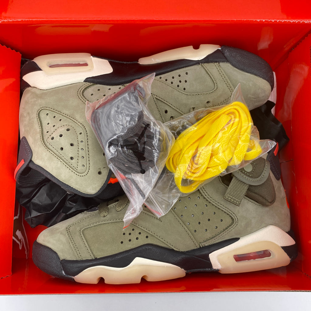 Air Jordan (GS) 6 Retro "Travis Scott" 2019 New Size 5Y
