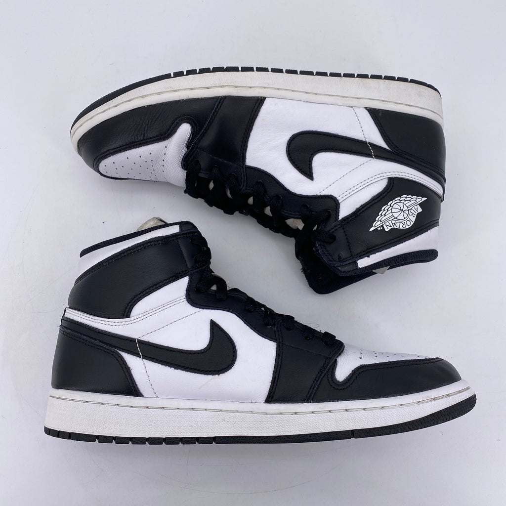 Air Jordan 1 Retro High OG "Black White" 2014 Used Size 10
