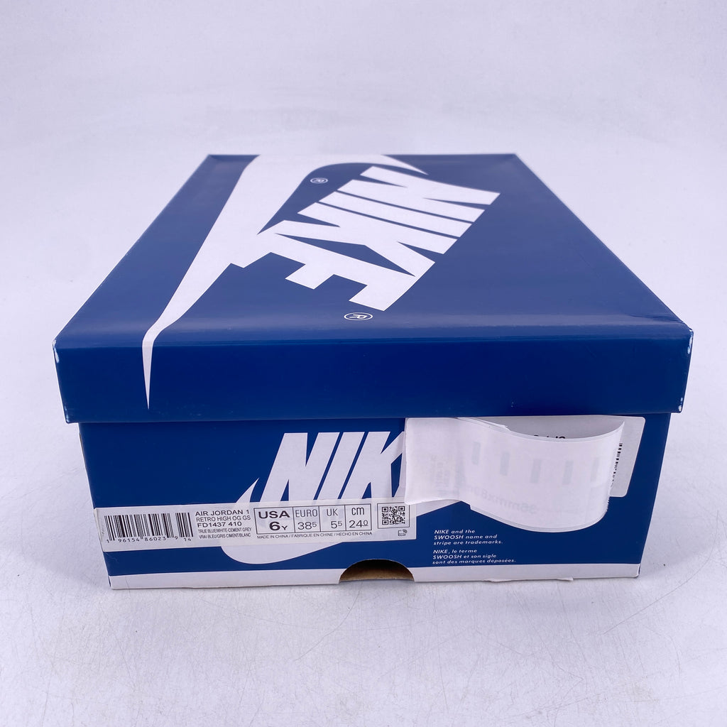 Air Jordan (GS) 1 Retro High OG "True Blue" 2023 Used Size 6Y