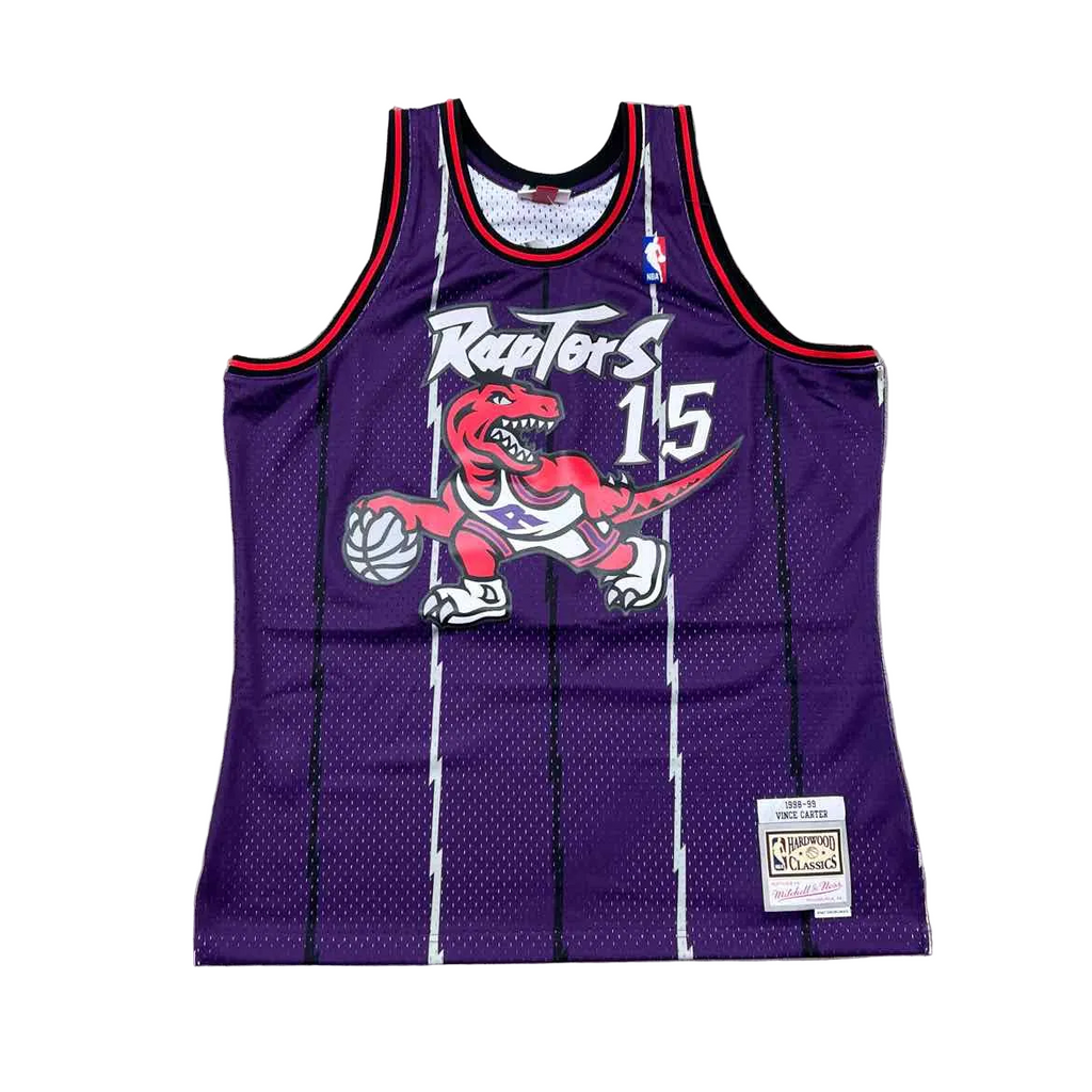 Mitchell & Ness Jersey "RAPTORS" Purple New Size XL