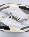 Air Jordan 3 Retro "White Cement Reimagined" 2023 Used Size 9