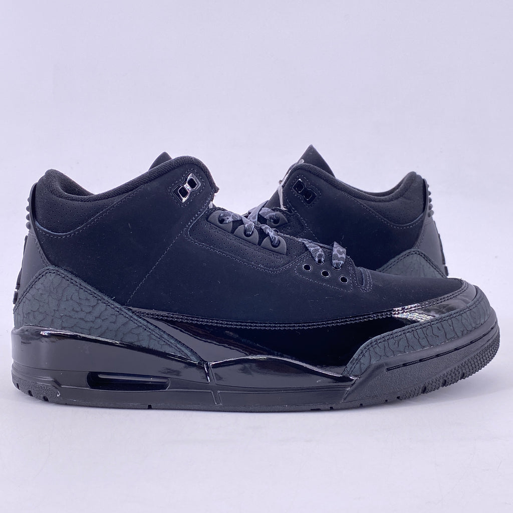 Air Jordan 3 Retro "Black Cat" 2025 New Size 10.5