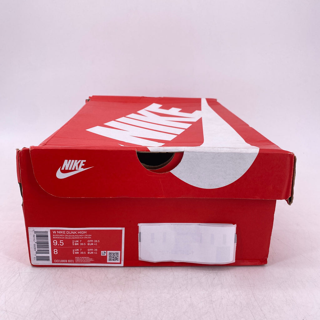 Nike (W) Dunk High "Burgundy Crush" 2022 New Size 9.5W