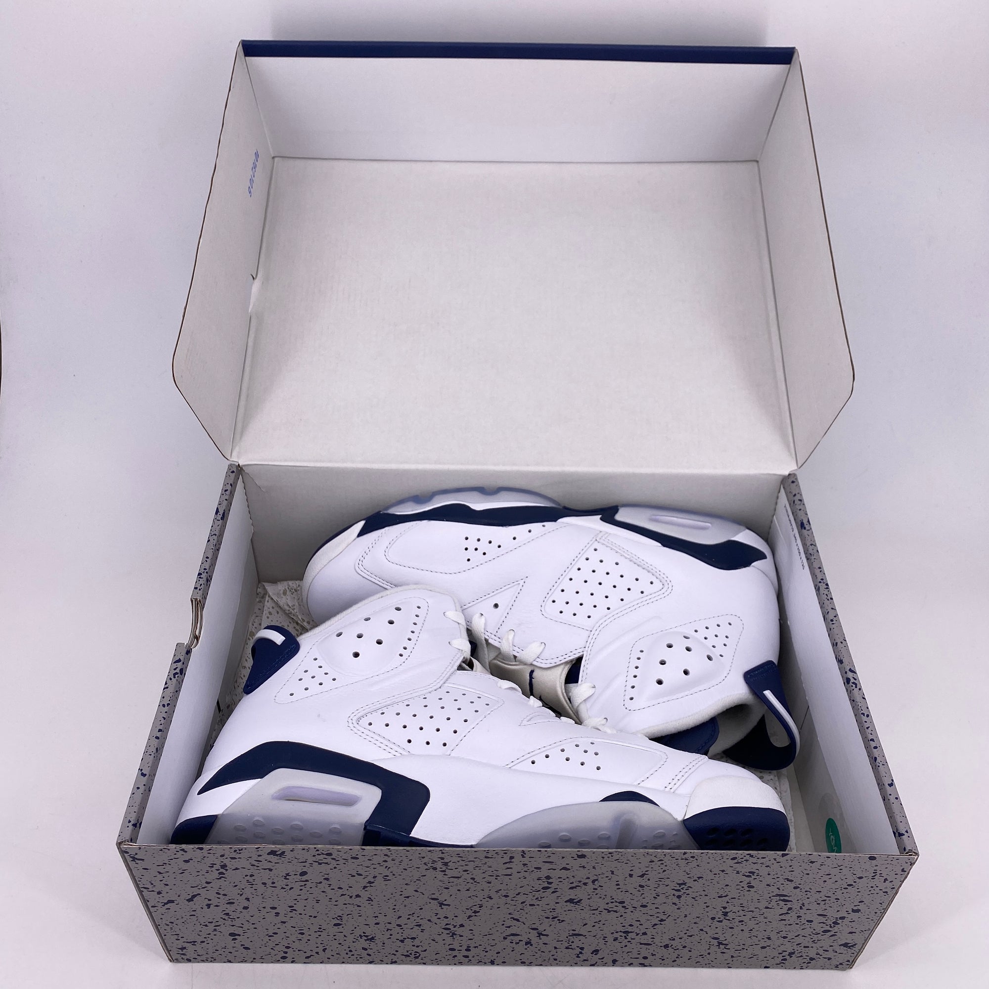 Air Jordan 6 Retro &quot;Midnight Navy&quot; 2022 New Size 10.5