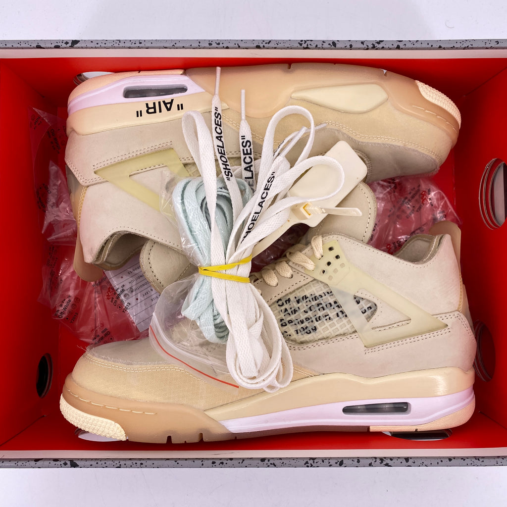 Air Jordan (W) 4 Retro "Ow Sail" 2020 Used Size 11W