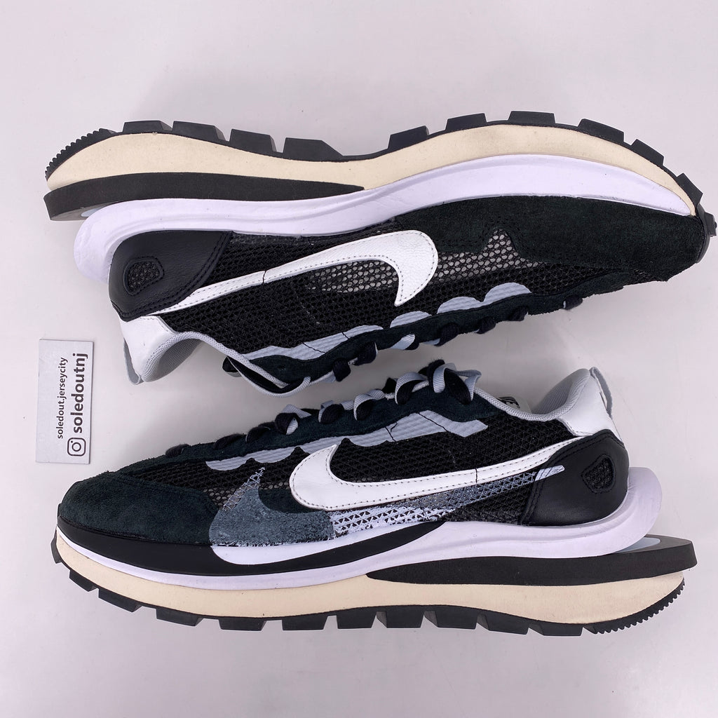 Nike Vaporwaffle / Sacai "Black White" 2020 New Size 12