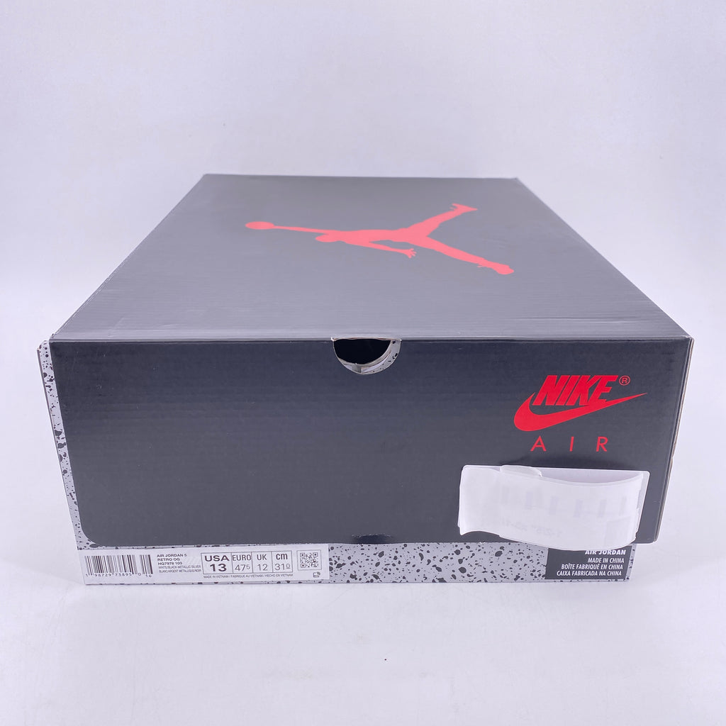Air Jordan 5 Retro "White Metallic" 2026 New Size 13
