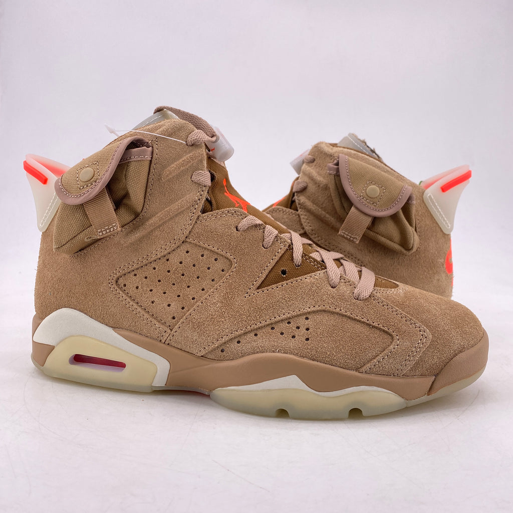 Air Jordan 6 Retro "British Khaki" 2021 New Size 8.5
