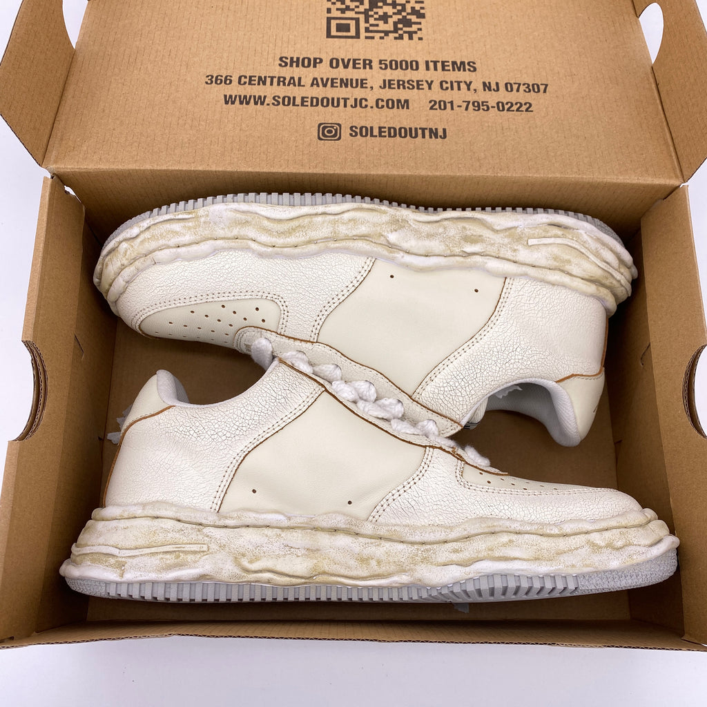 Maison Mihara Yasuhiro Wayne Low "Cracked"  Used Size 43