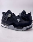 Air Jordan 4 Retro "Black Canvas" 2022 Used Size 10.5