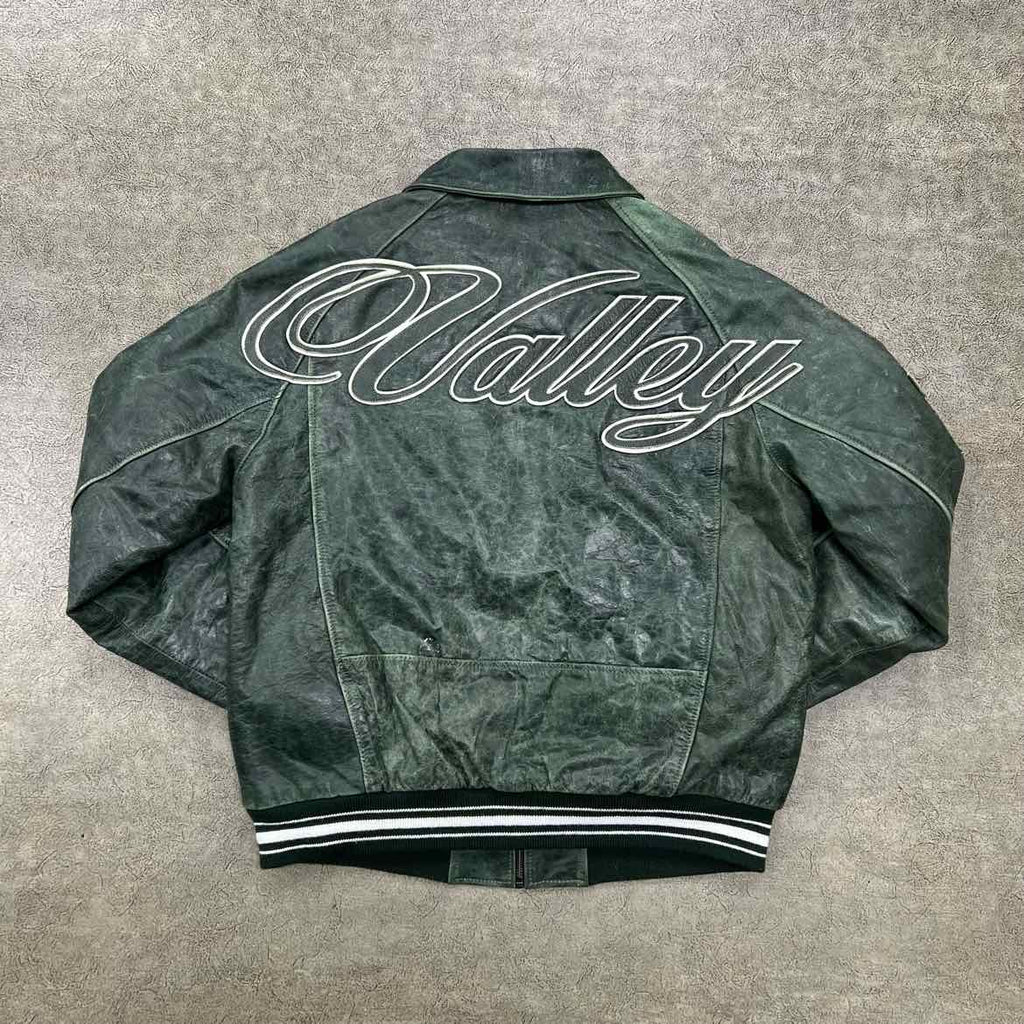 Vale Jacket "SPORTS DIVISION" Green Used Size L