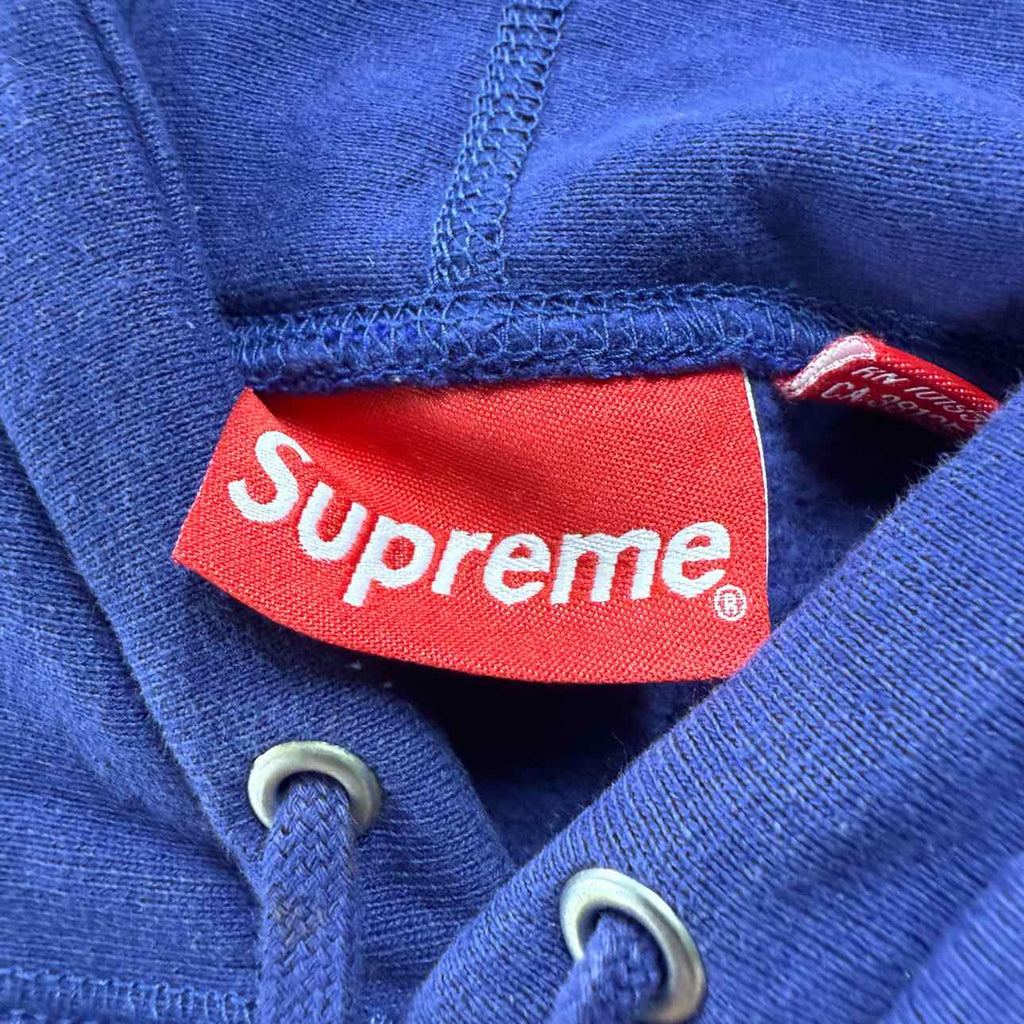 Supreme Hoodie "BOX LOGO" Purple Used Size M
