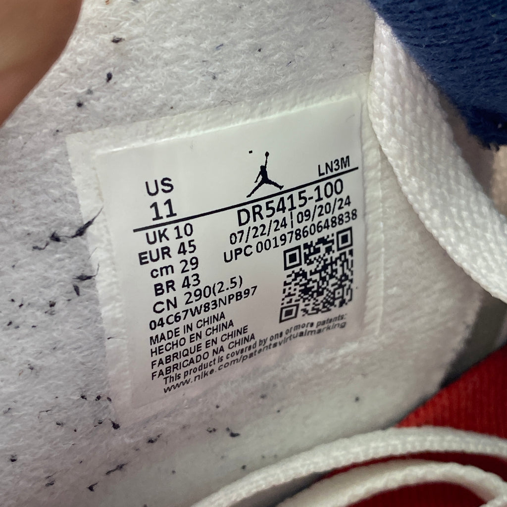 Air Jordan 4 Retro SB "Navy" 2025 Used Size 11