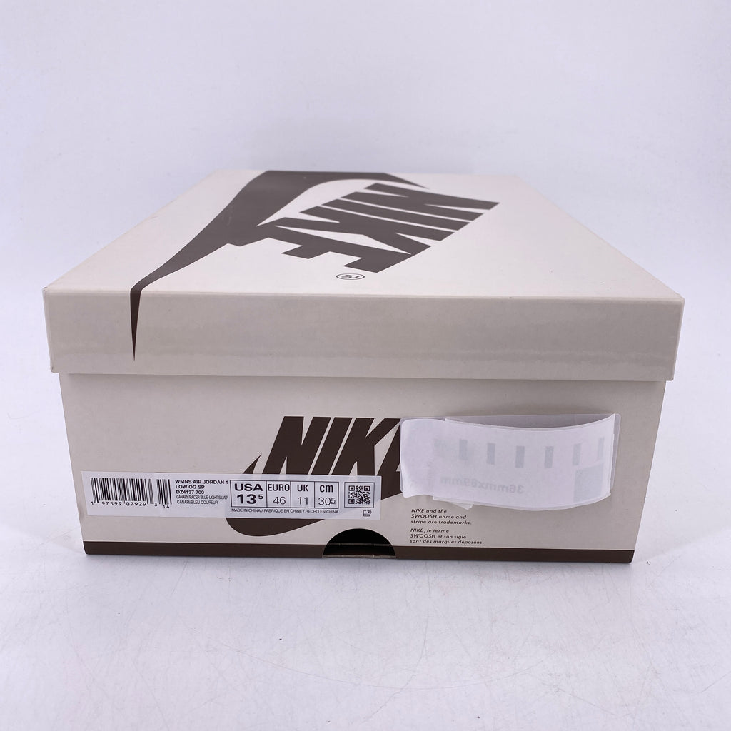 Air Jordan (W) 1 Low "Canary" 2024 New Size 13.5W