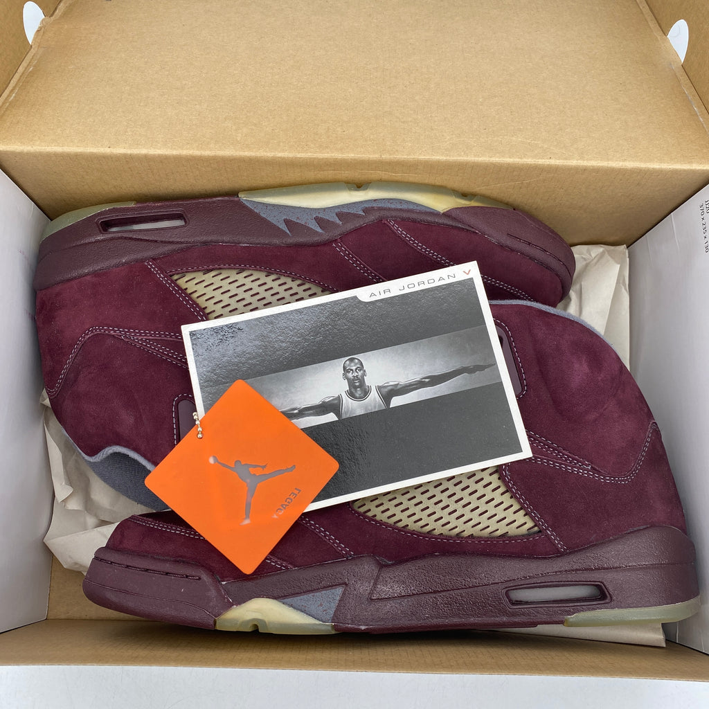 Air Jordan 5 Retro "Burgundy" 2006 New Size 11.5