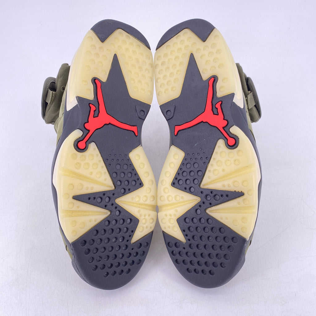 Air Jordan 6 Retro "Travis Scott Olive" 2019 Used Size 8