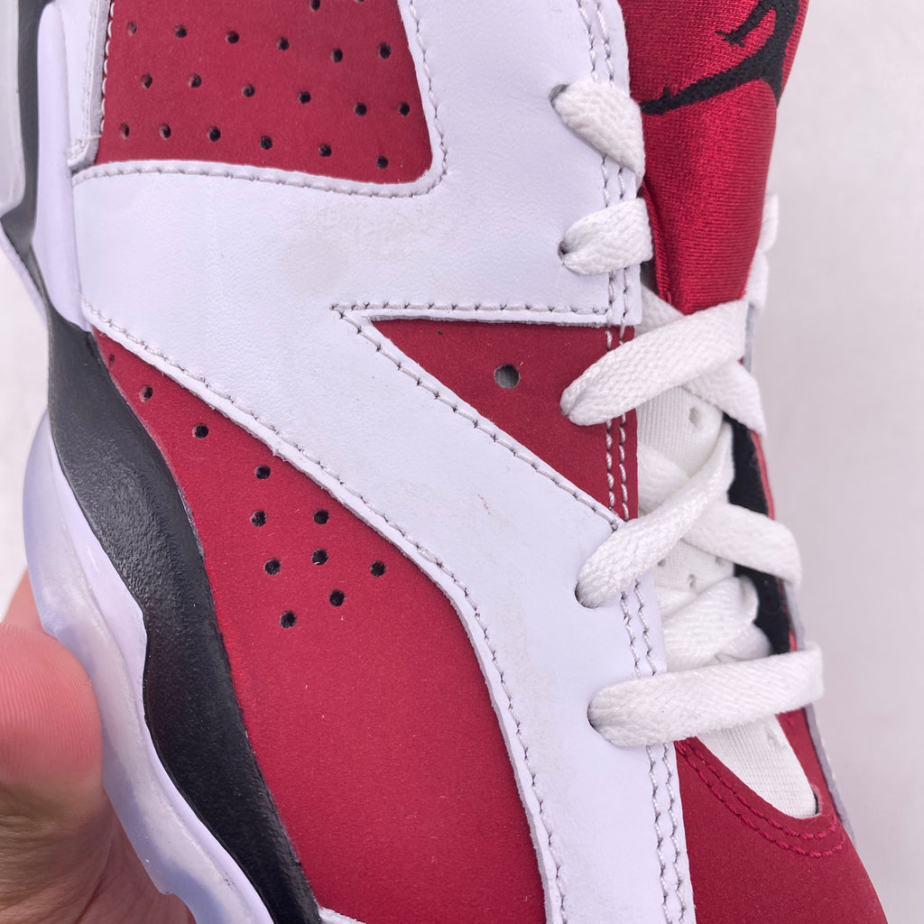 Air Jordan 6 Retro "Carmine" 2021 New Size 8