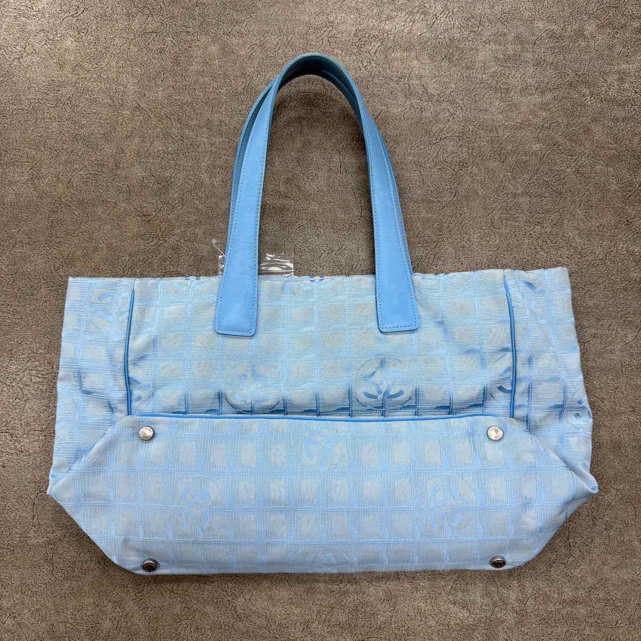 Chanel Tote Bag &quot;MM TRAVEL COCO&quot; Used Blue Size OS