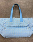 Chanel Tote Bag "MM TRAVEL COCO" Used Blue Size OS