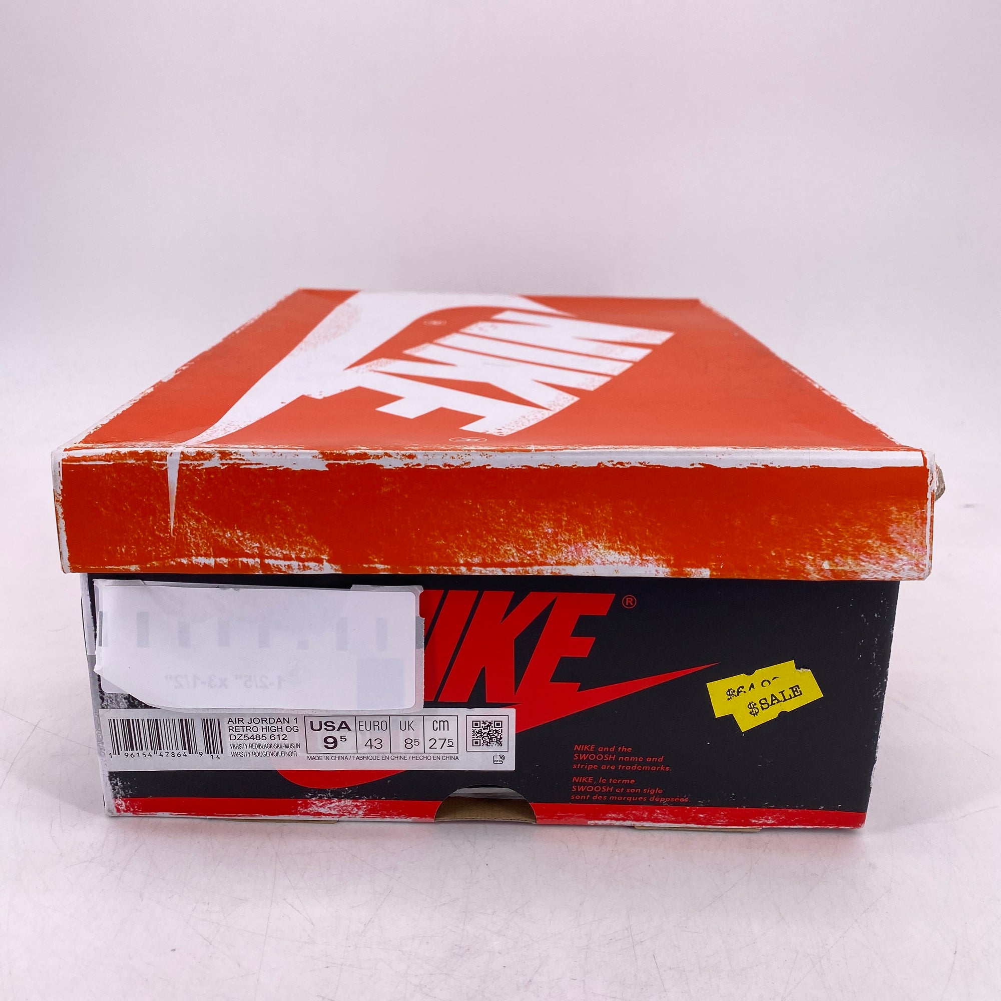 Air Jordan 1 Retro High OG &quot;Lost And Found&quot; 2021 Used Size 9.5